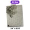 Silver Textured Embossed Metallic Wrapping Paper 24" x 833" Jumbo Roll
